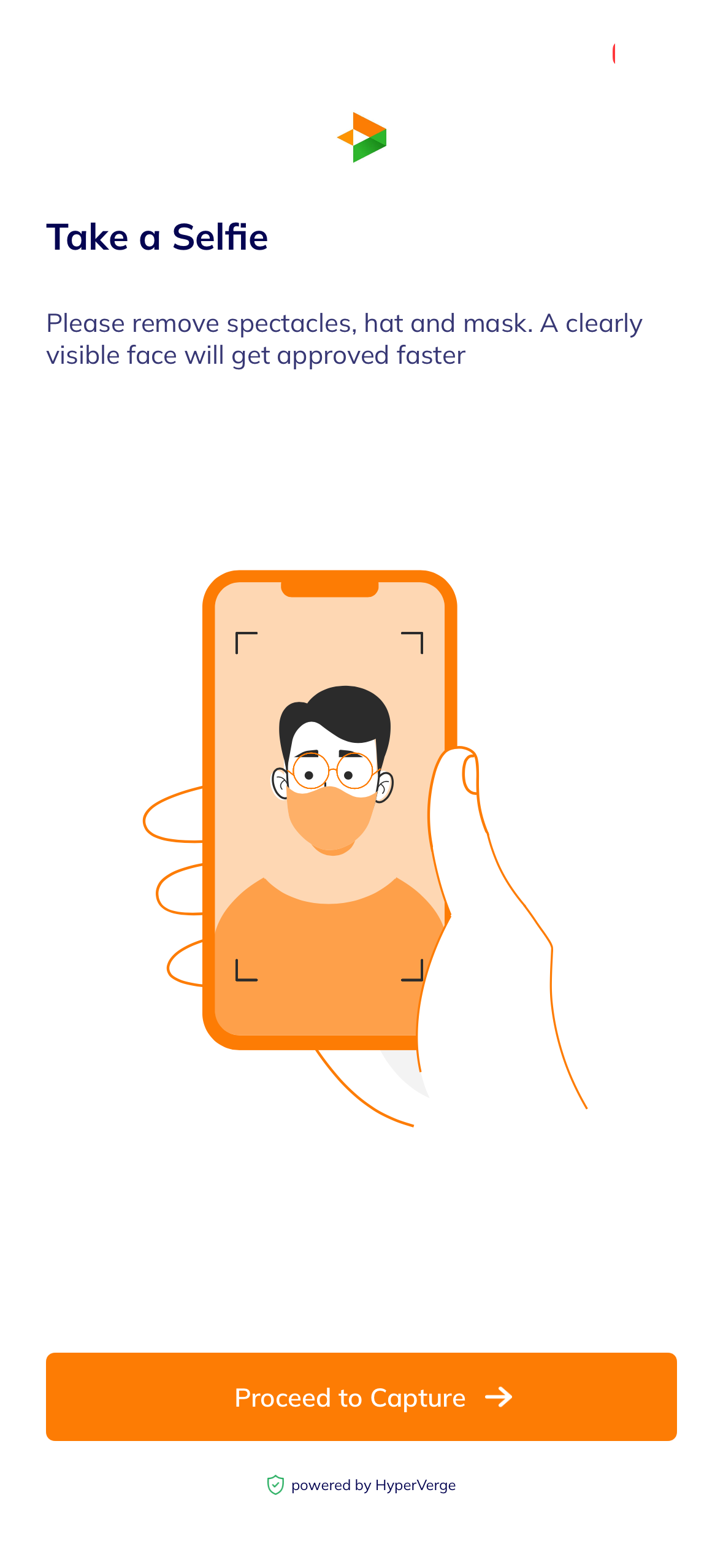 Selfie instruction capture