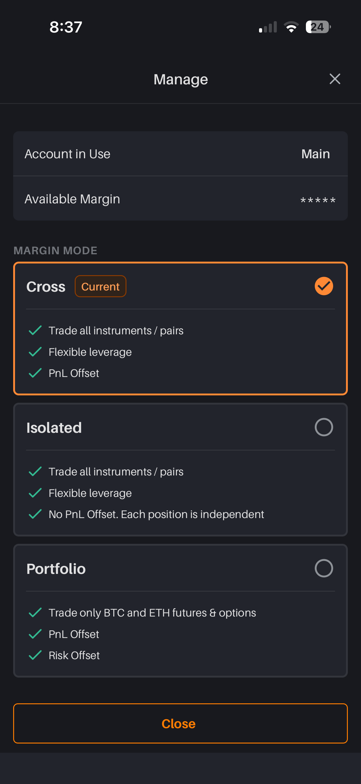 Margin mode sheet capture